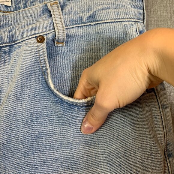 Agolde Revolve High Rise Tapered Baggy Jeans - Picture 8 of 14